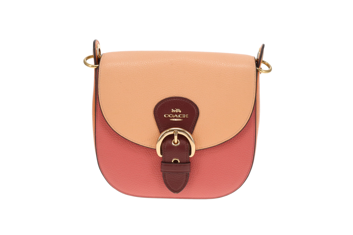 Coach Kleo Pebbled Leather Satchel Crossbody