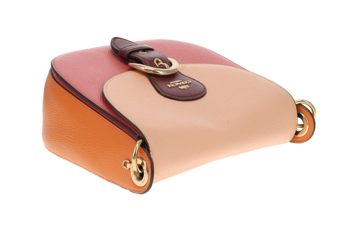 Coach Kleo Pebbled Leather Satchel Crossbody