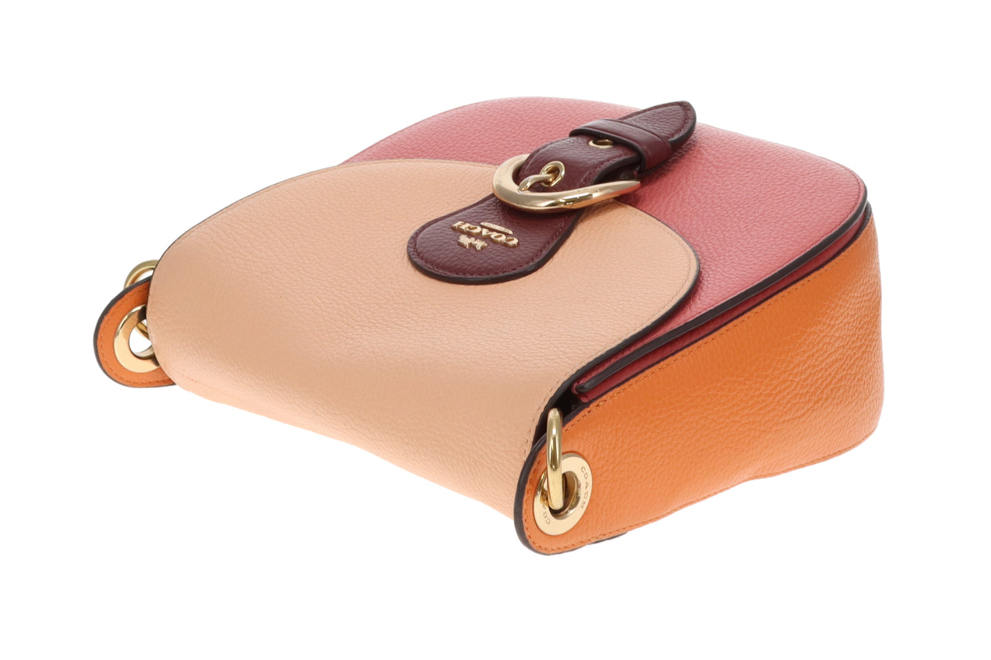 Coach Kleo Pebbled Leather Satchel Crossbody