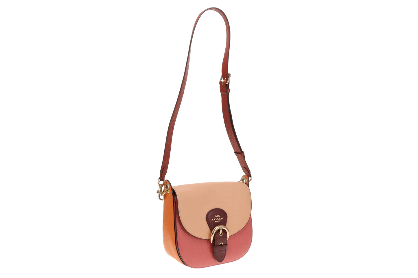 Coach Kleo Pebbled Leather Satchel Crossbody