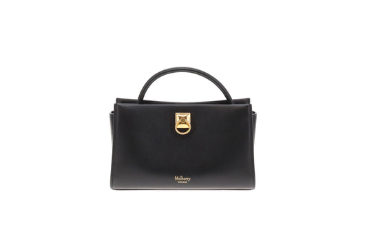 Mulberry Iris Mini In Micro Classic Grain Black