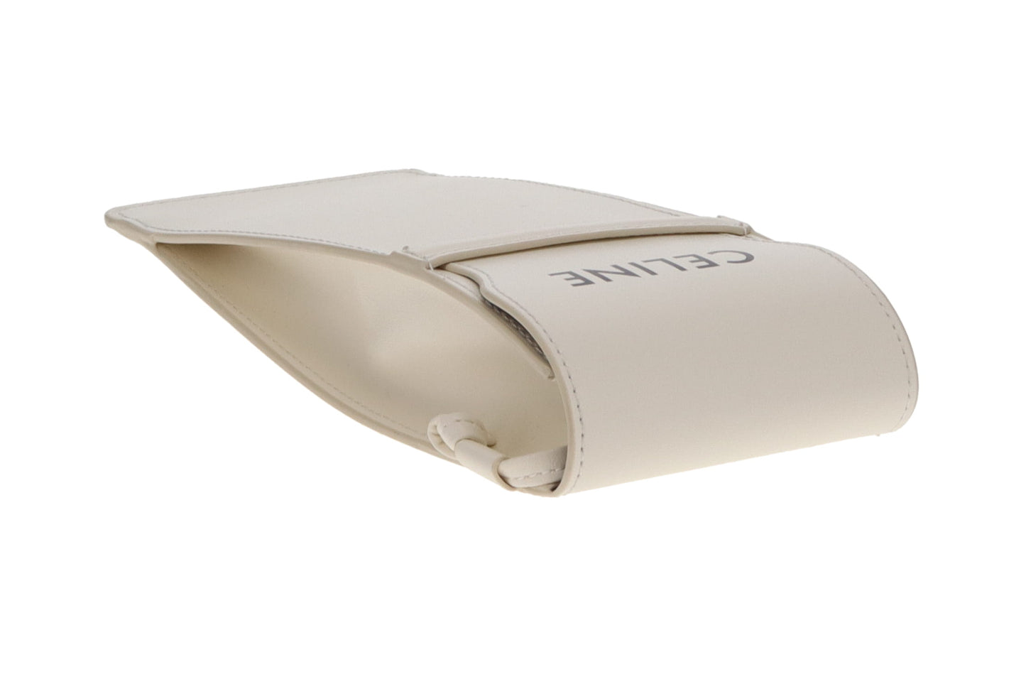 Celine Phone/Sunglasses Pouch In Smooth Calfskin Ivory