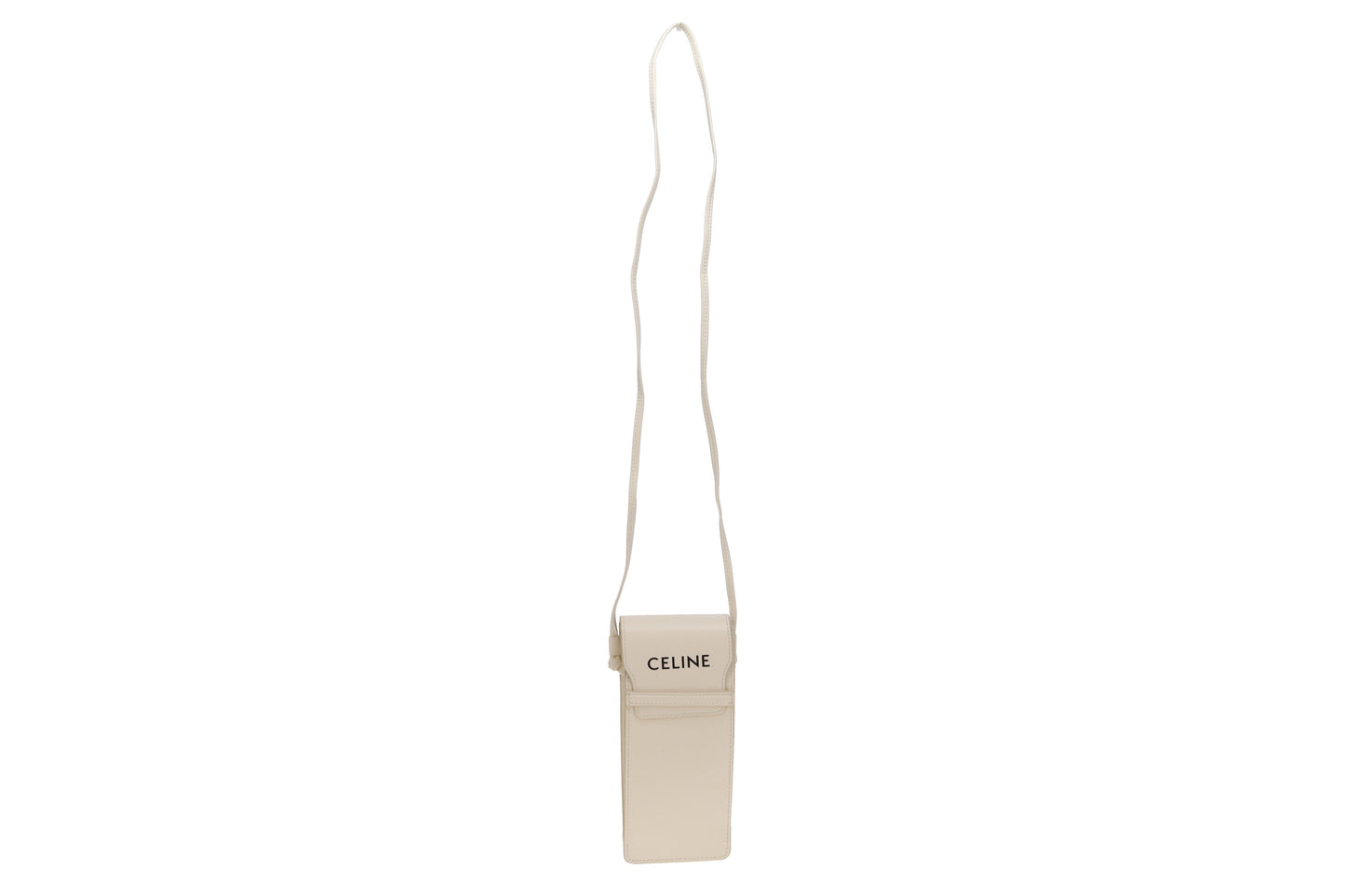 Celine Phone/Sunglasses Pouch In Smooth Calfskin Ivory