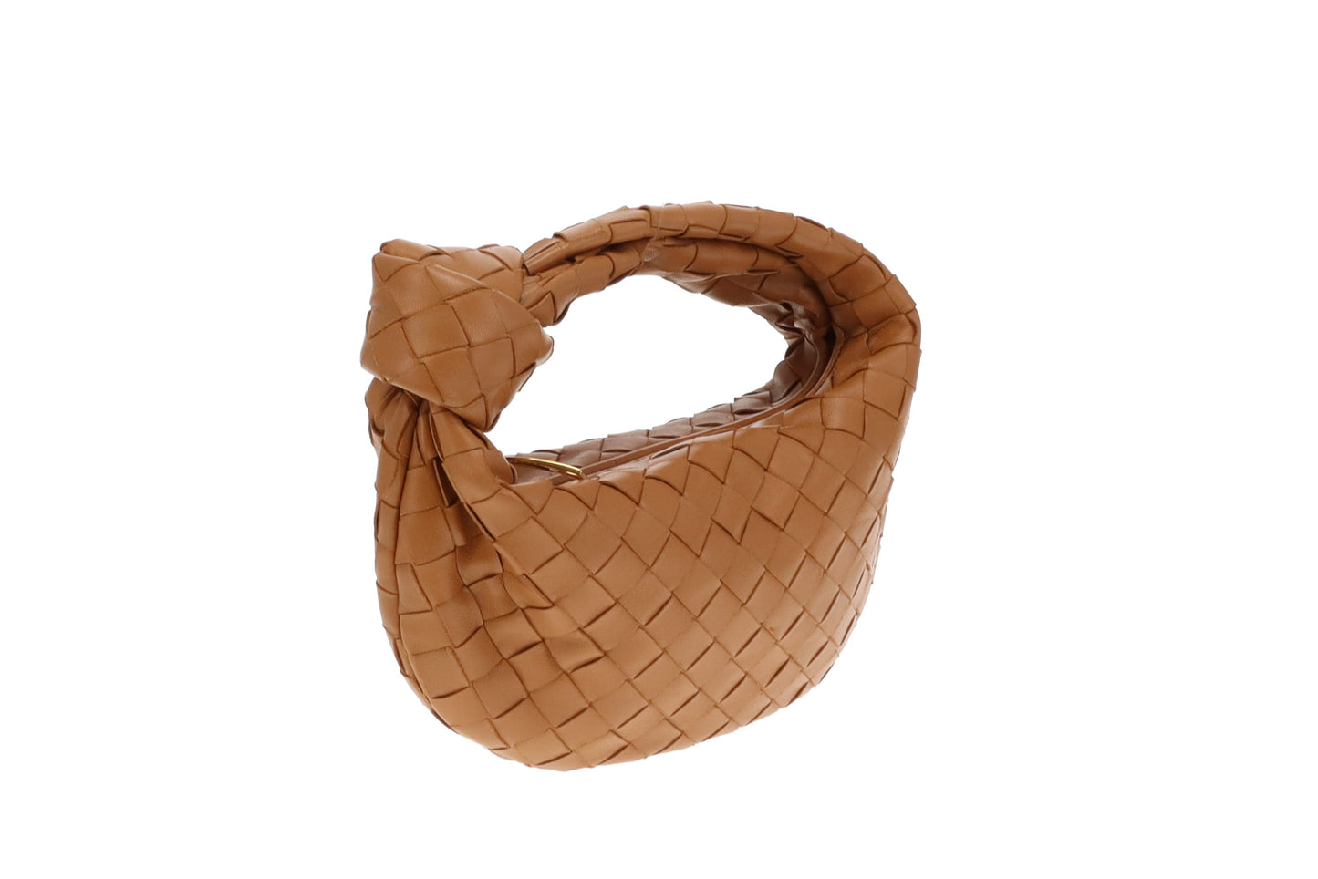 Bottega Veneta Caramel Intrecciato Mini Jodie