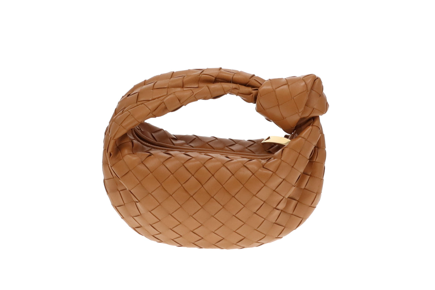 Bottega Veneta Caramel Intrecciato Mini Jodie