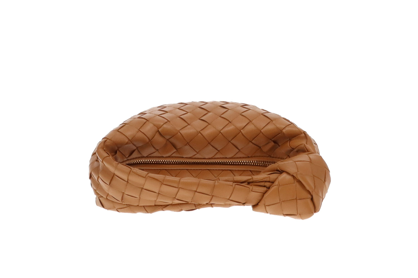 Bottega Veneta Caramel Intrecciato Mini Jodie