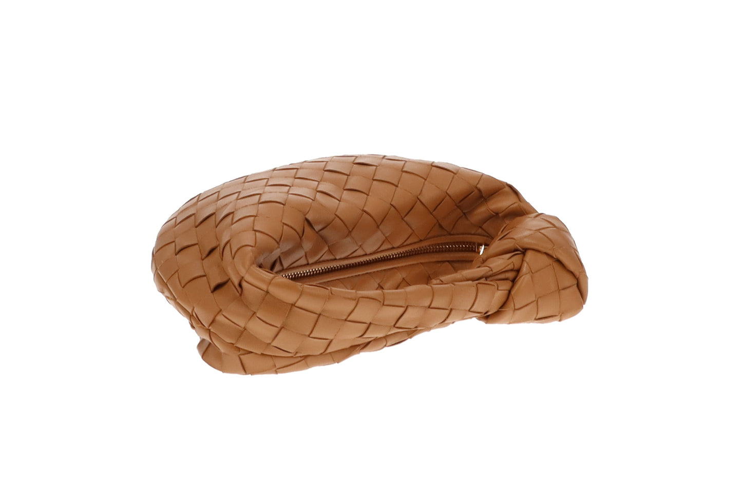 Bottega Veneta Caramel Intrecciato Mini Jodie