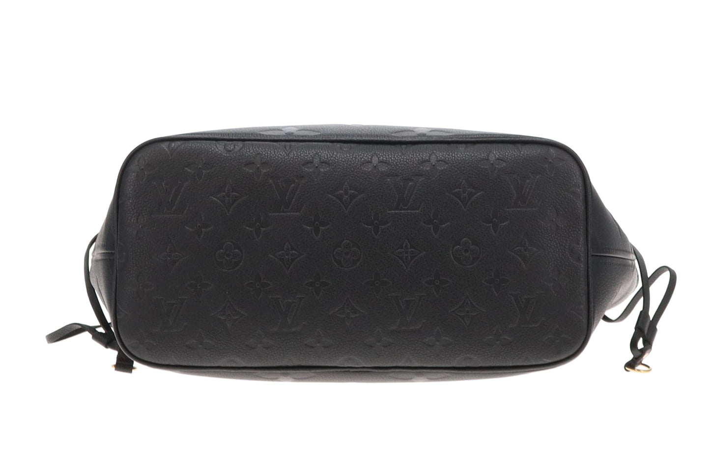 Louis Vuitton Neverfull MM Black Empreinte with Pochette (NFID)