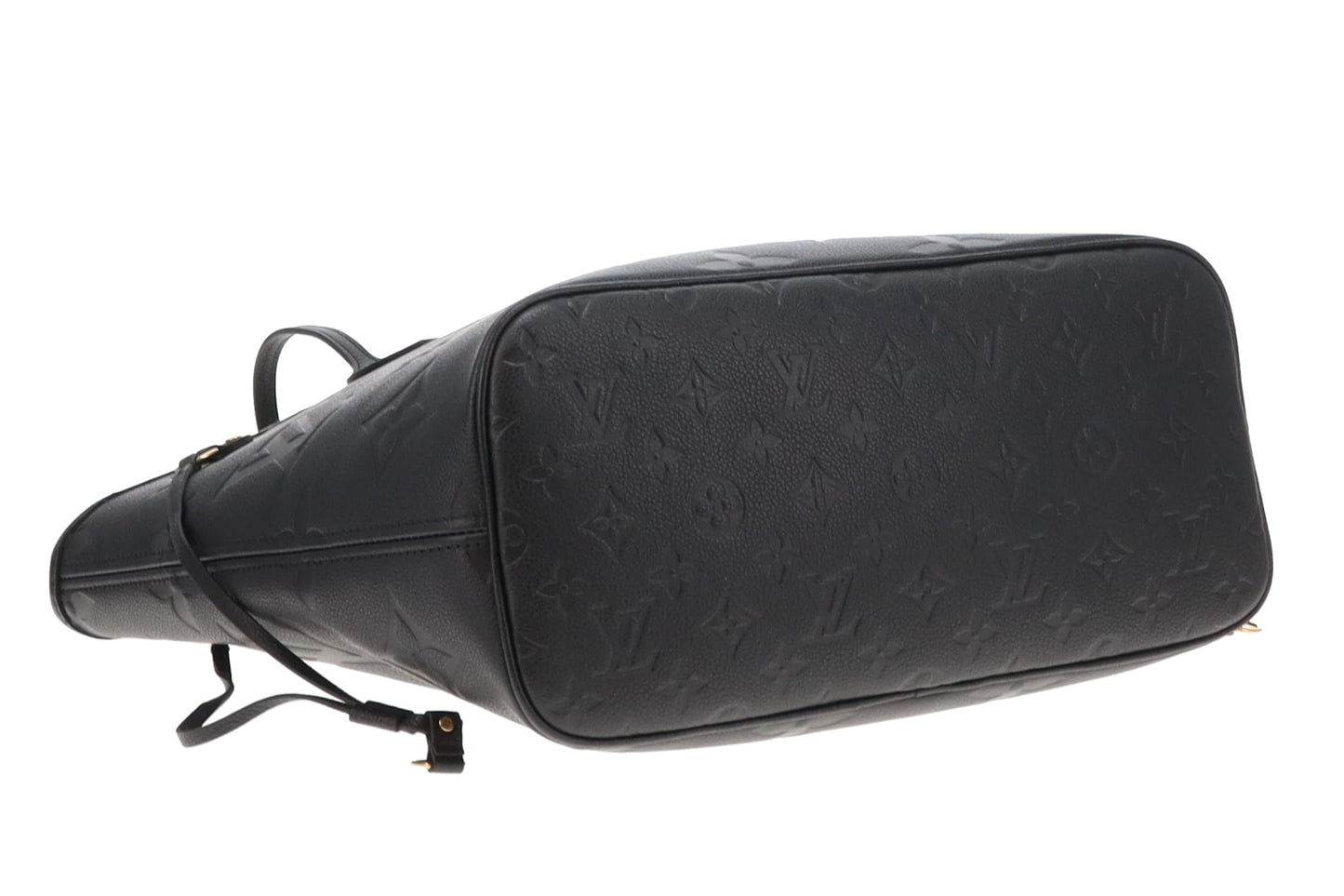 Louis Vuitton Neverfull MM Black Empreinte with Pochette (NFID)