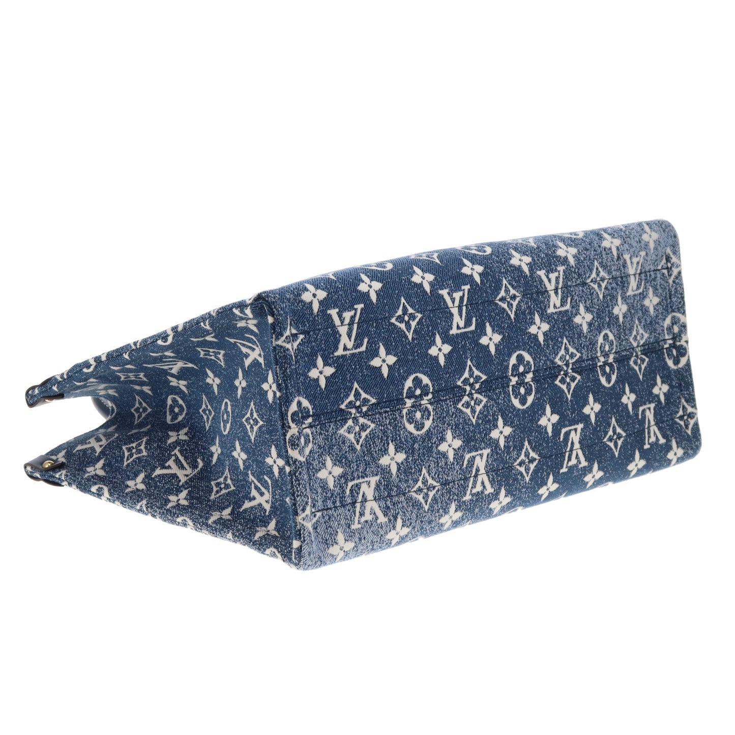 Louis Vuitton OnTheGo PM Limited Edition Bleu Denim Monogram NFID
