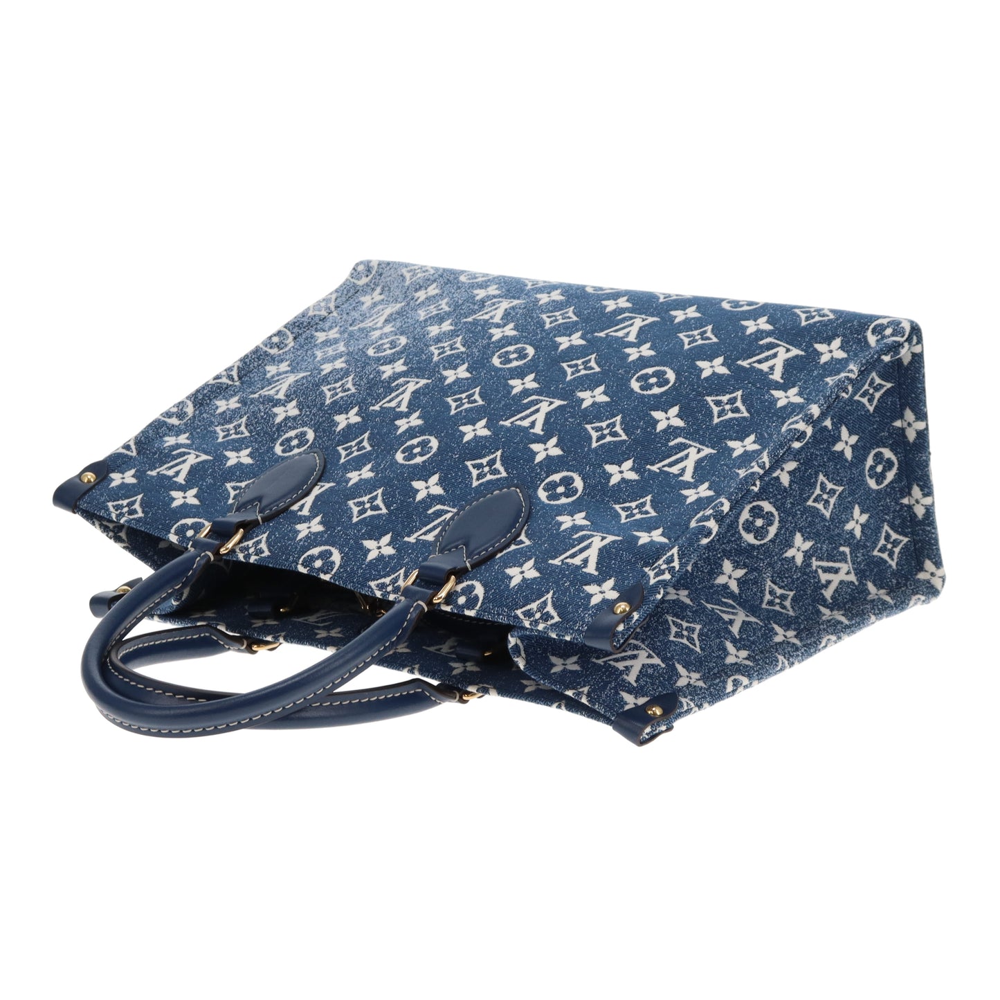 Louis Vuitton OnTheGo PM Limited Edition Bleu Denim Monogram NFID