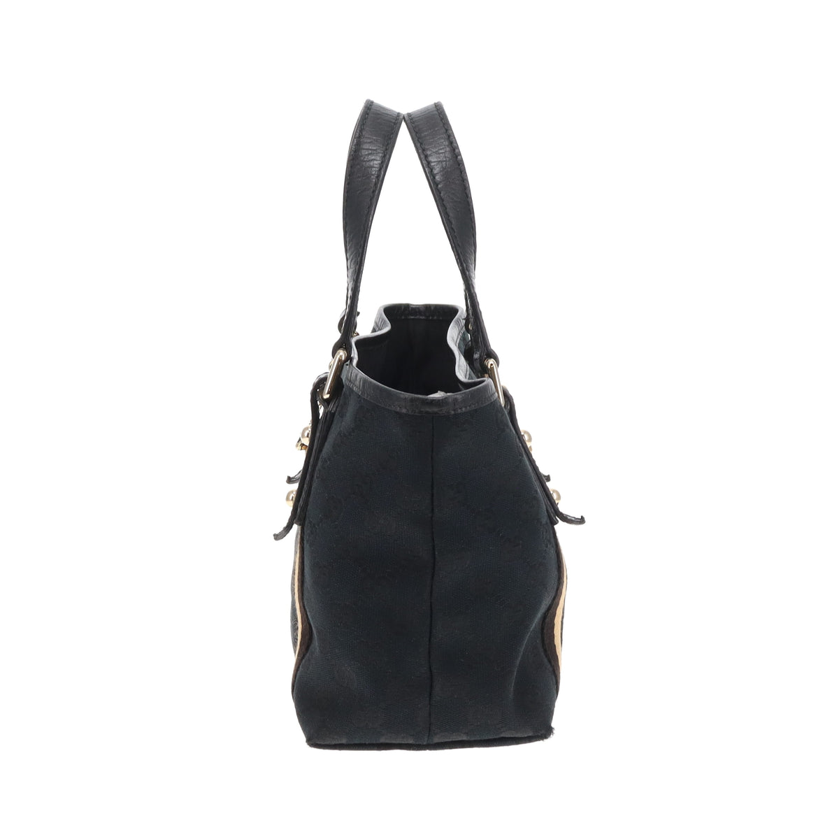 Gucci Jolicoeur Small Tote Black with Charms