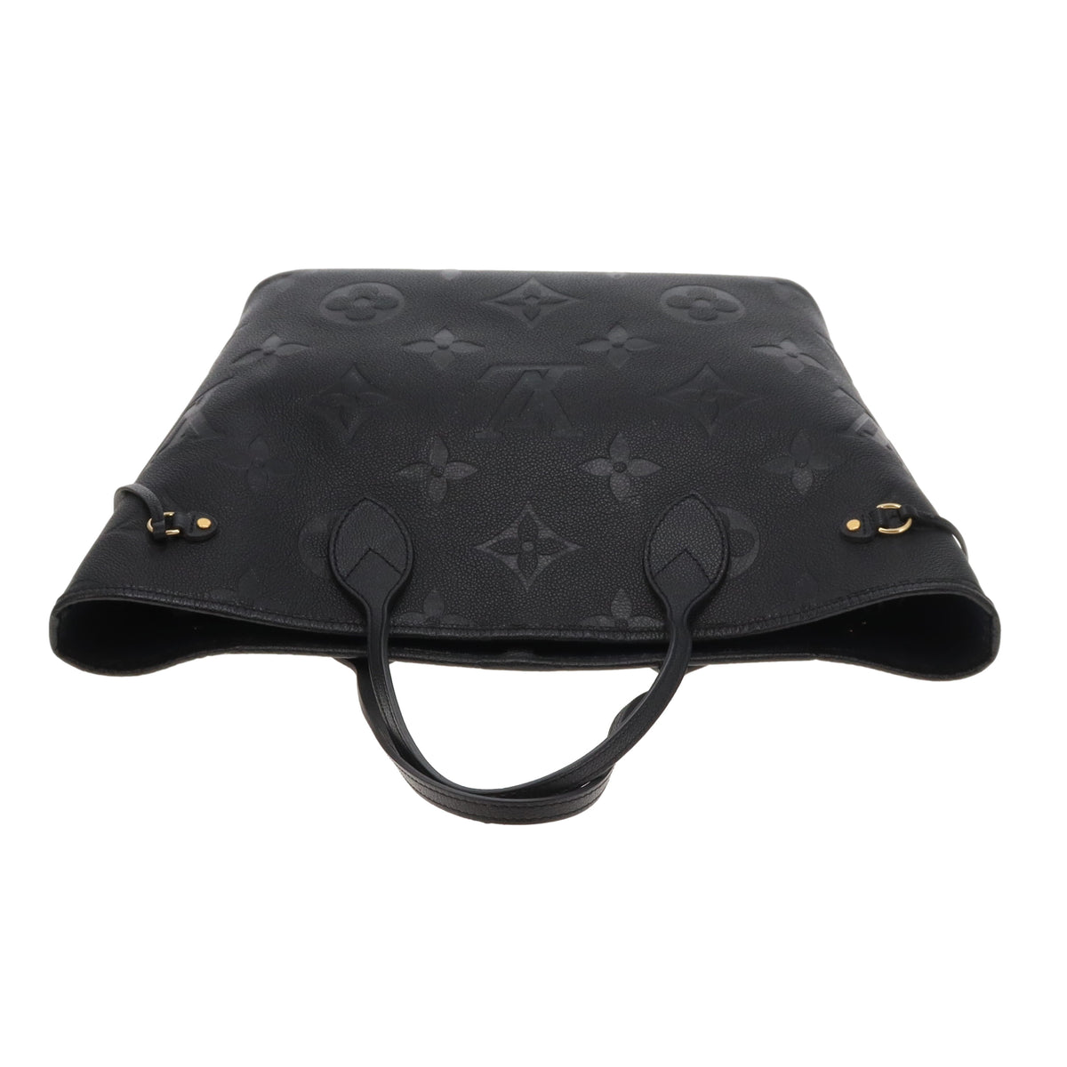 Louis Vuitton Neverfull MM Monogram Empreinte Noir With Pochette (NFID)