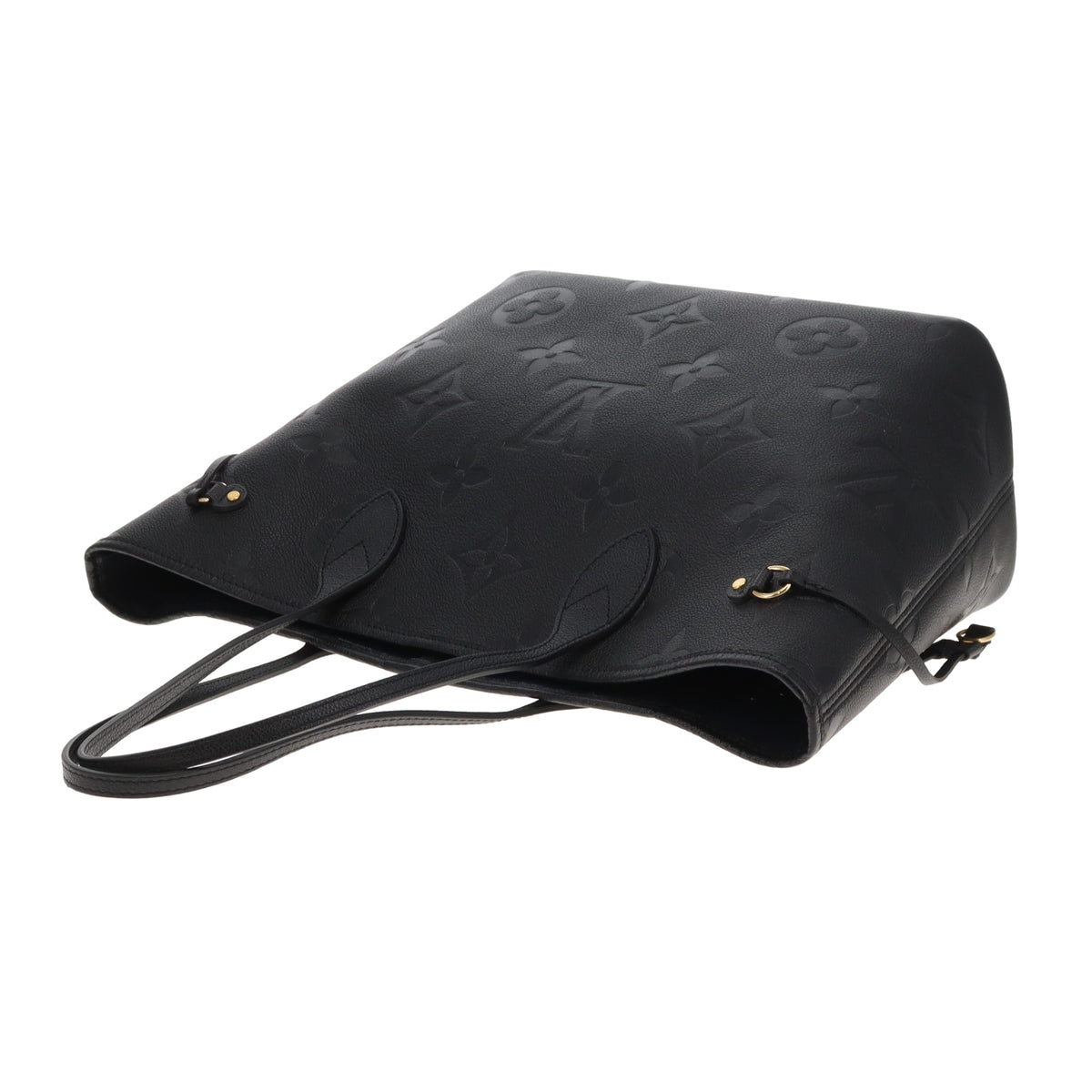 Louis Vuitton Neverfull MM Monogram Empreinte Noir With Pochette (NFID)