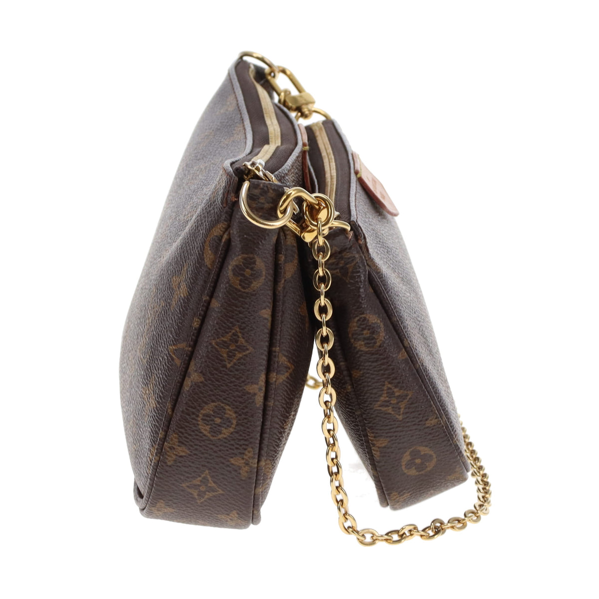 Louis Vuitton Multi Pochette Monogram and Khaki Strap (NFID)