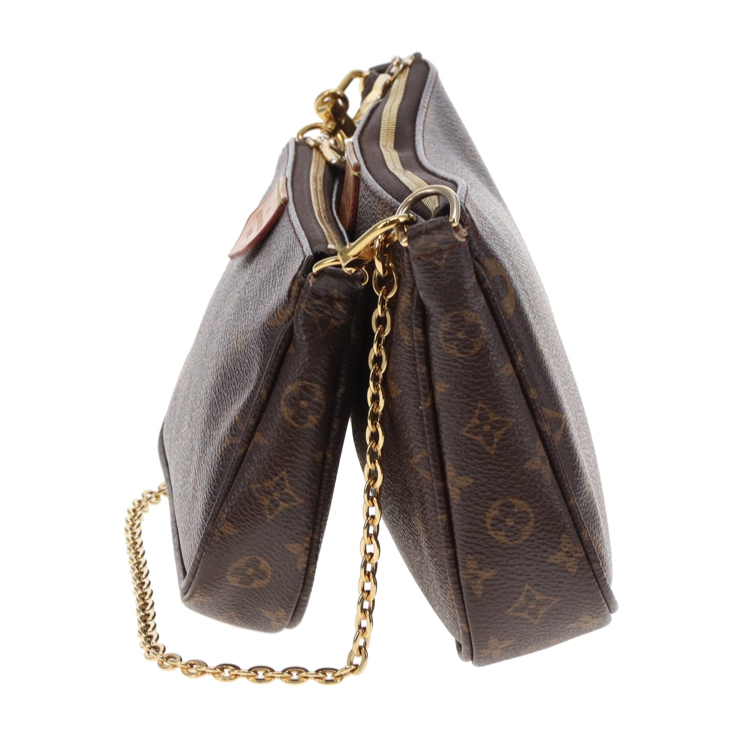 Louis Vuitton Multi Pochette Monogram and Khaki Strap (NFID)