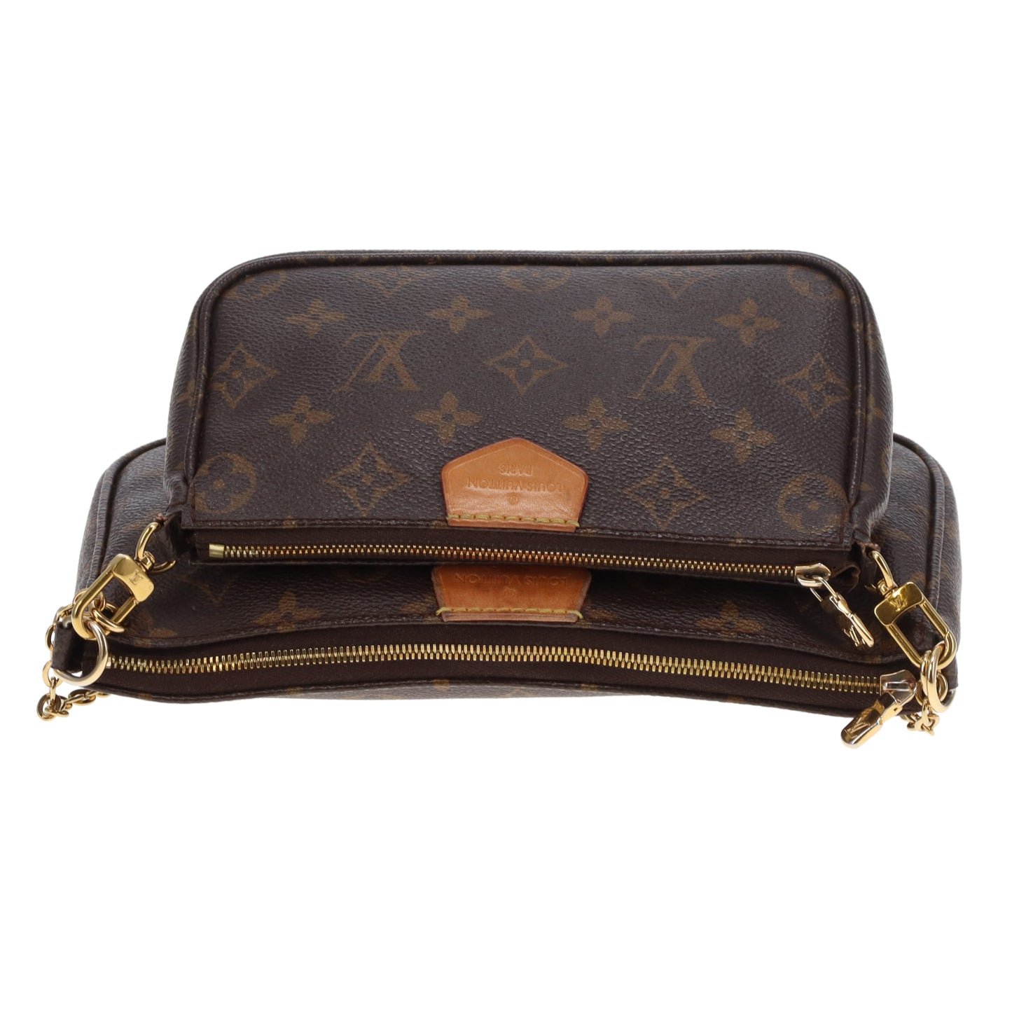 Louis Vuitton Multi Pochette Monogram and Khaki Strap (NFID)