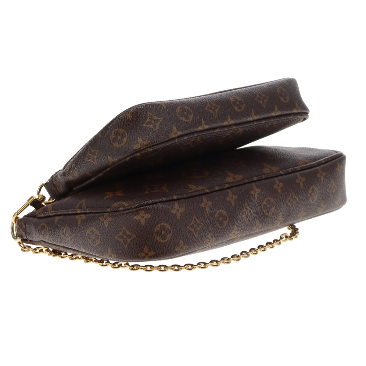 Louis Vuitton Multi Pochette Monogram and Khaki Strap (NFID)