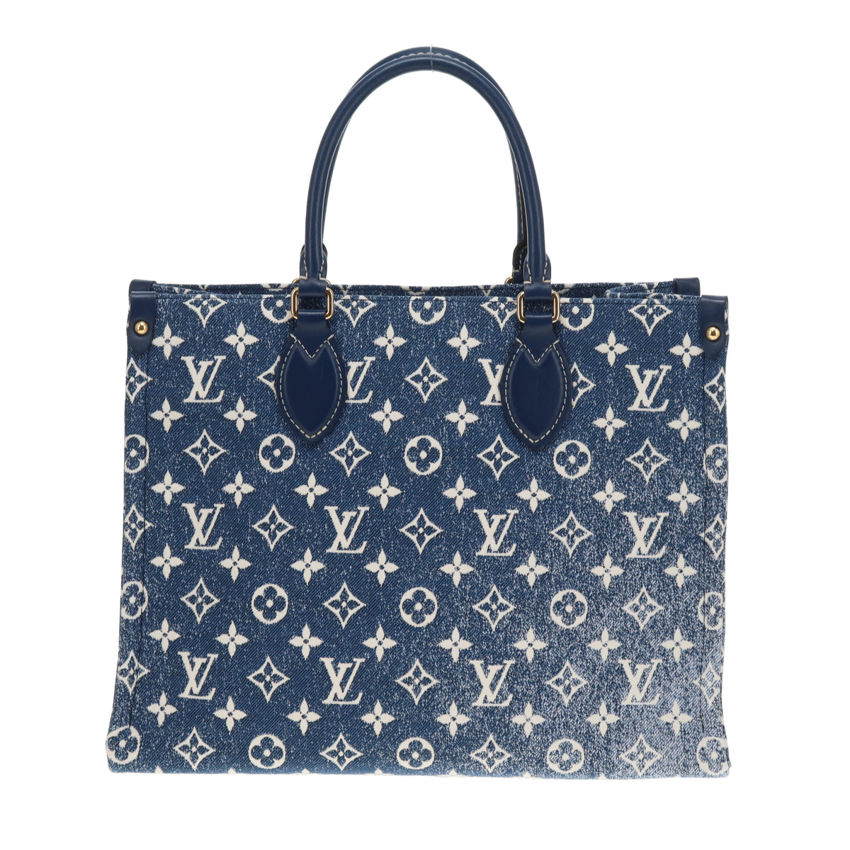 Louis Vuitton OnTheGo PM Limited Edition Bleu Denim Monogram NFID