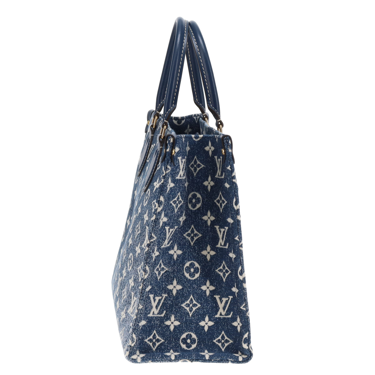 Louis Vuitton OnTheGo PM Limited Edition Bleu Denim Monogram NFID