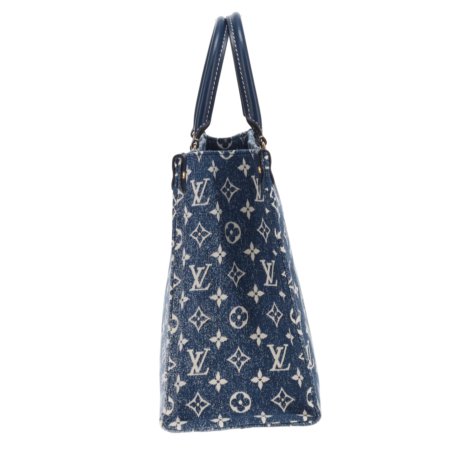 Louis Vuitton OnTheGo PM Limited Edition Bleu Denim Monogram NFID