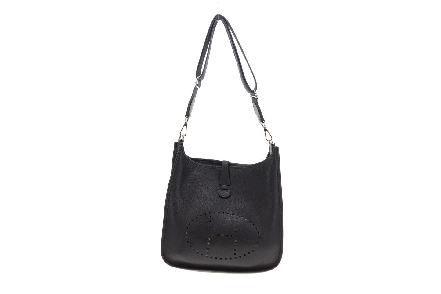 Hermes Evelyne III PM Black Togo Leather 2008