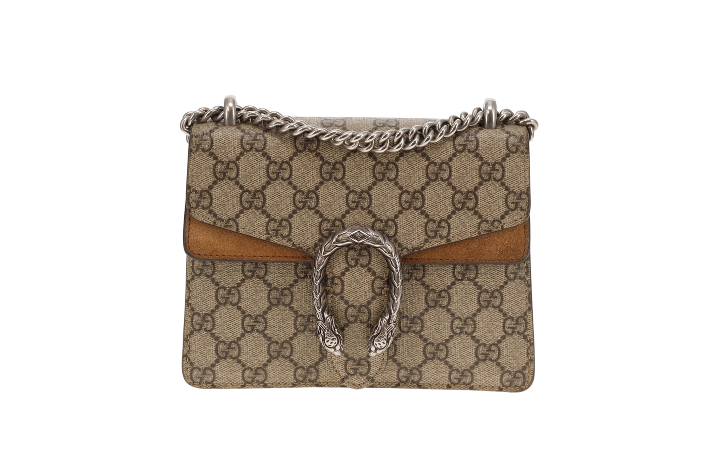 Gucci Dionysus Mini Square GG Supreme and Beige