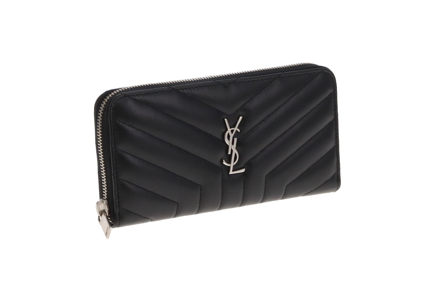 Saint Laurent Lou Zip Around Wallet