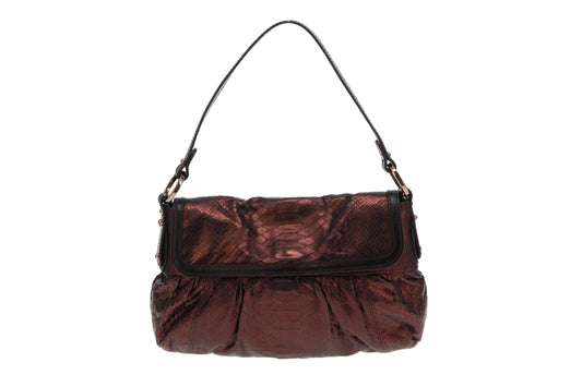 Fendi Python Chef Purple Vintage