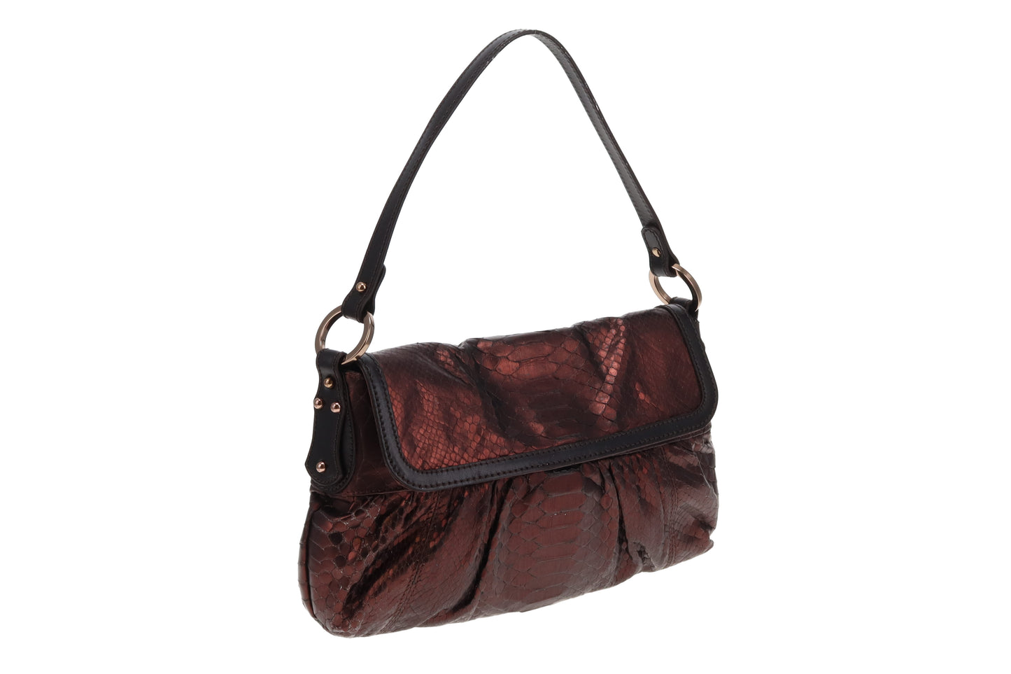 Fendi Python Chef Purple Vintage