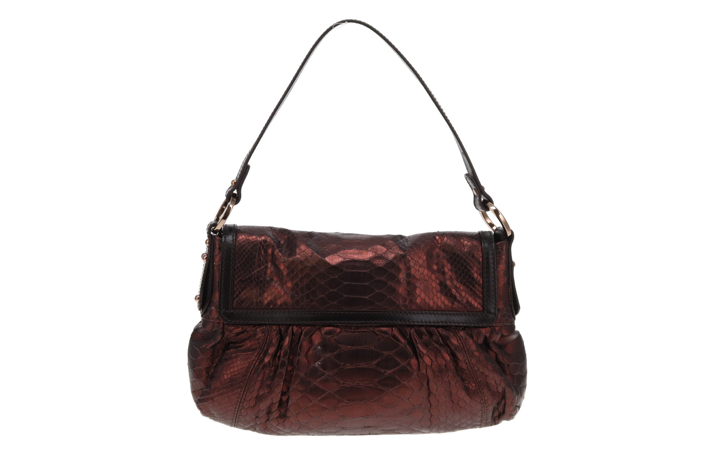 Fendi Python Chef Purple Vintage