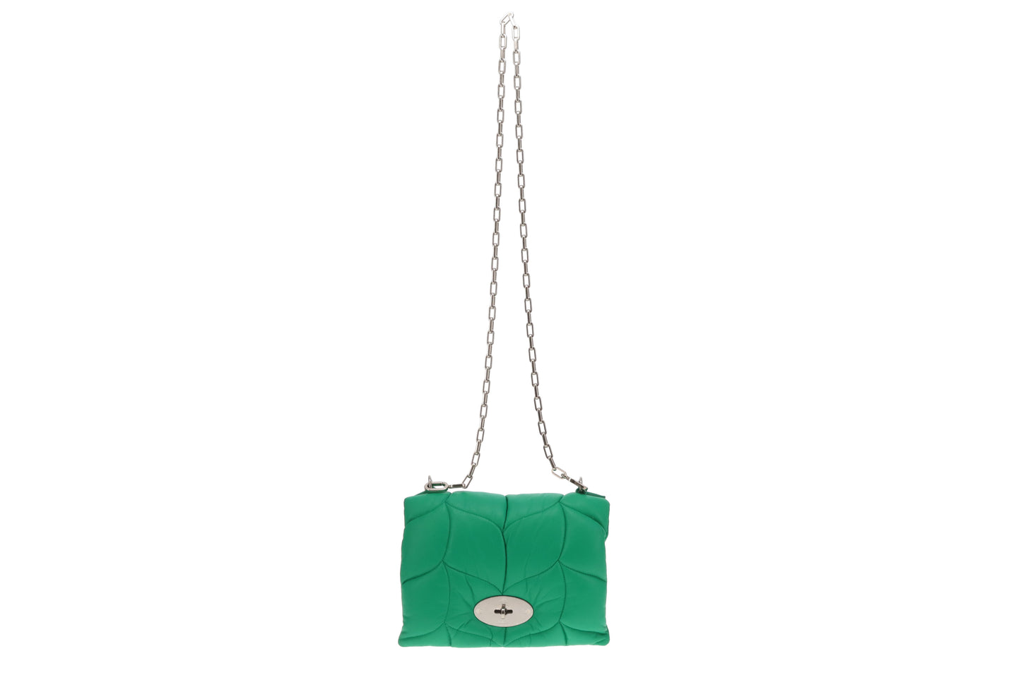 Mulberry Little Softie Green Nappa Leather SHW