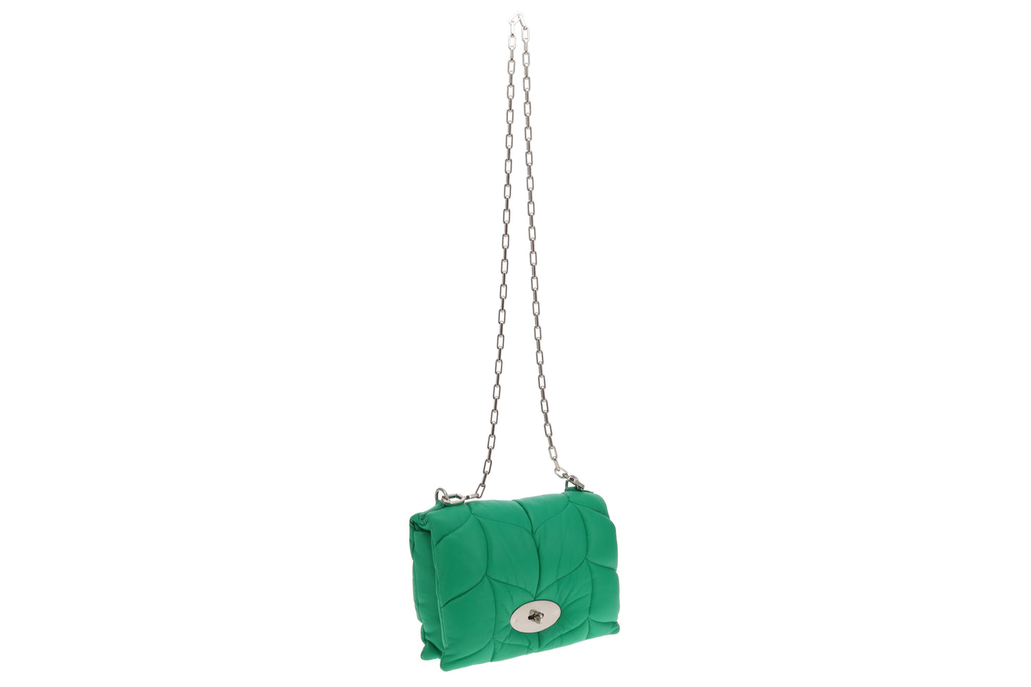 Mulberry Little Softie Green Nappa Leather SHW