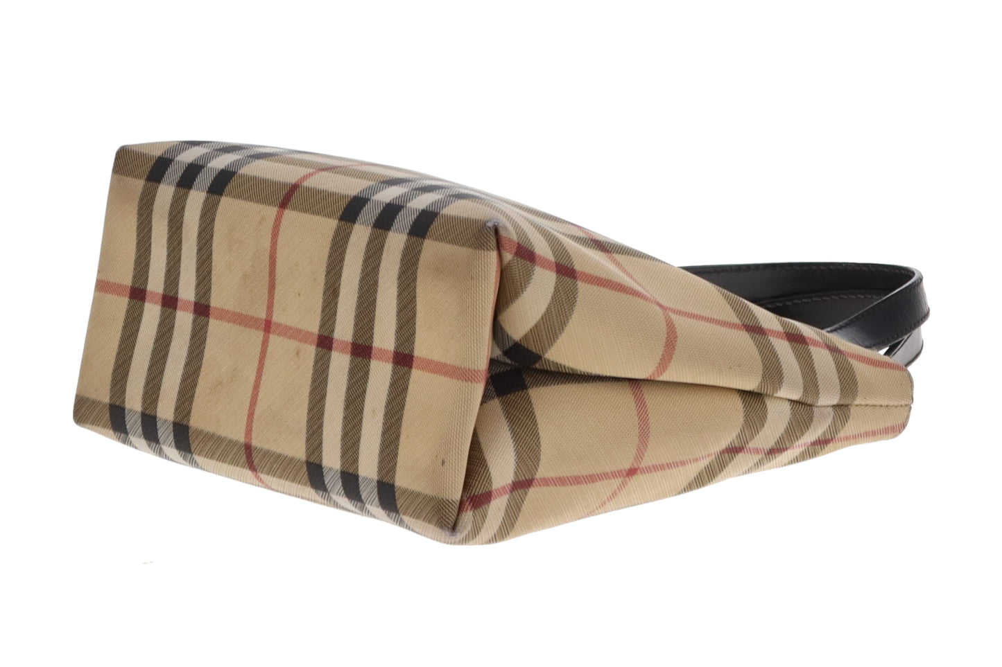 Burberry Mini Top Handle Tote Check