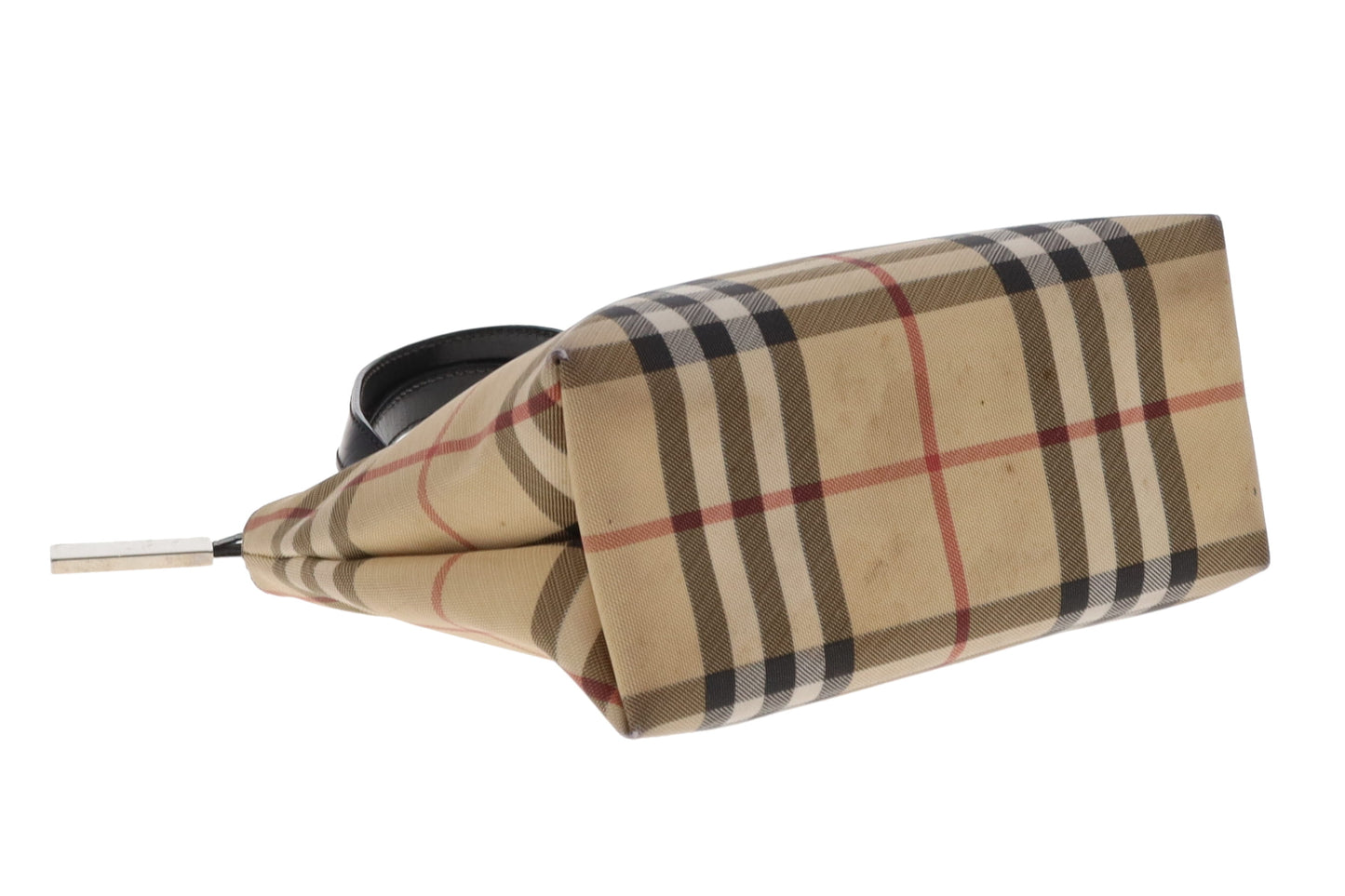 Burberry Mini Top Handle Tote Check