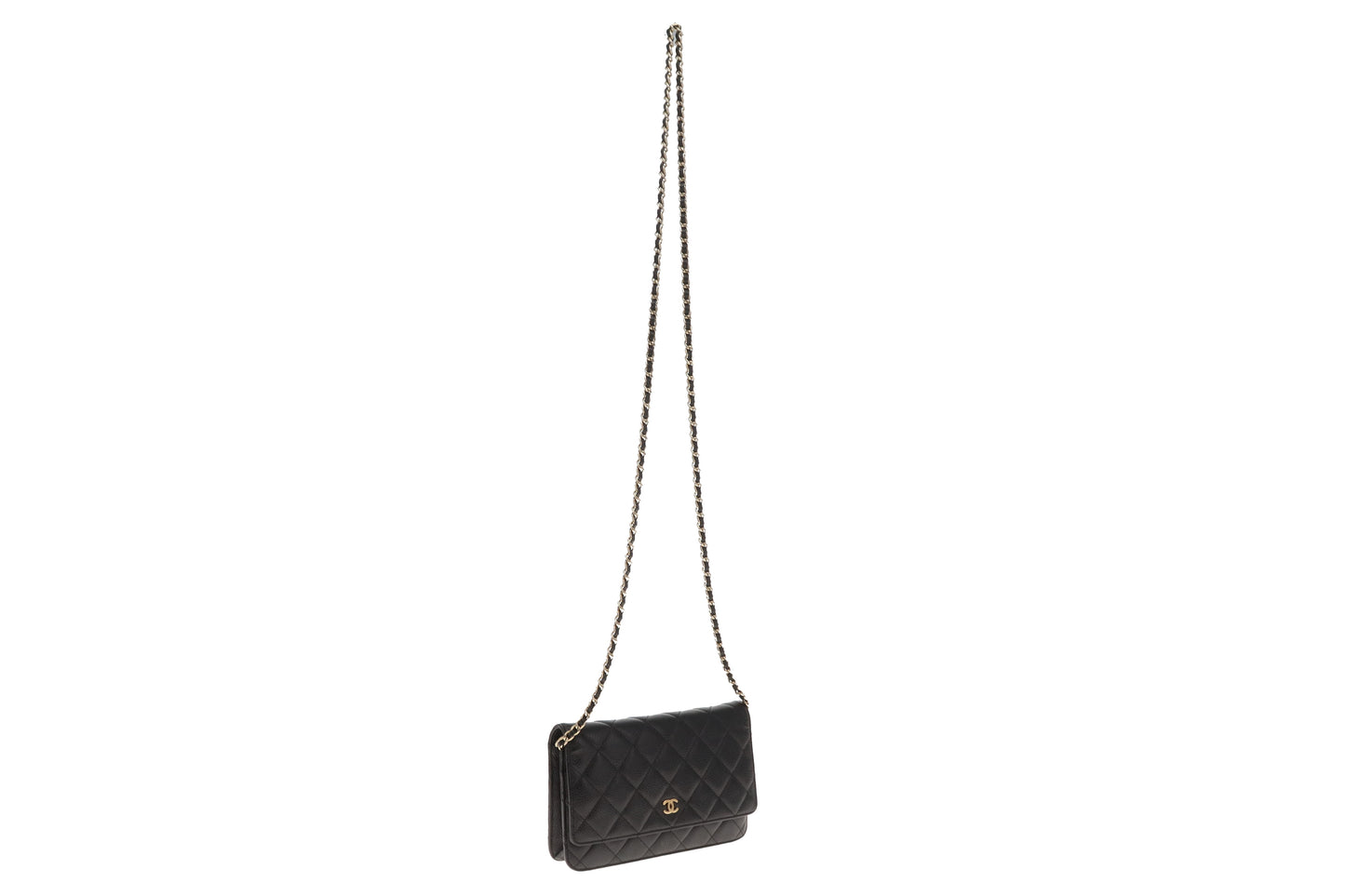 Chanel Wallet on Chain Classic Black Caviar GHW 2013/14