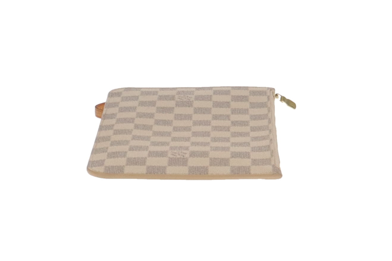 Louis Vuitton Neverfull Pochette Damier Azur MS0148