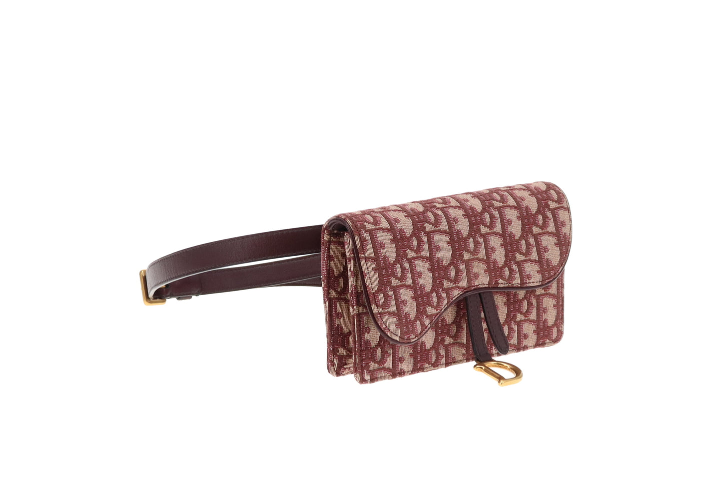 Dior Saddle Rectangle Belt Pouch Red Oblique 2019