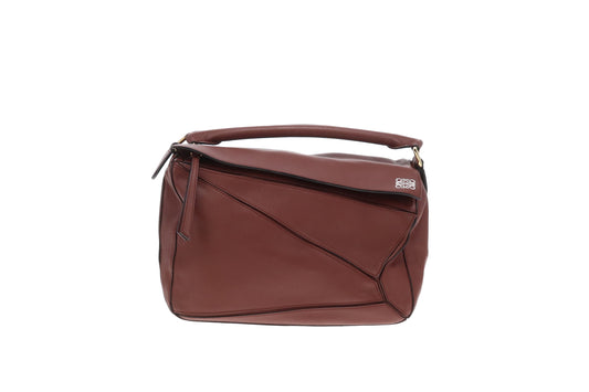 Loewe Puzzle Medium Burgundy
