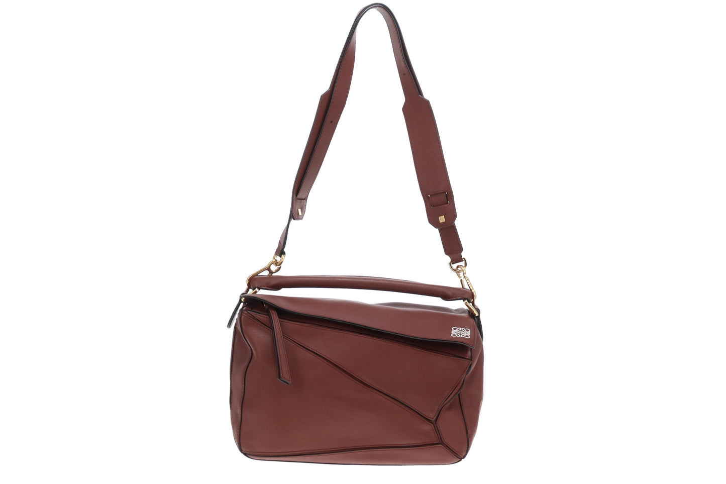Loewe Puzzle Medium Burgundy