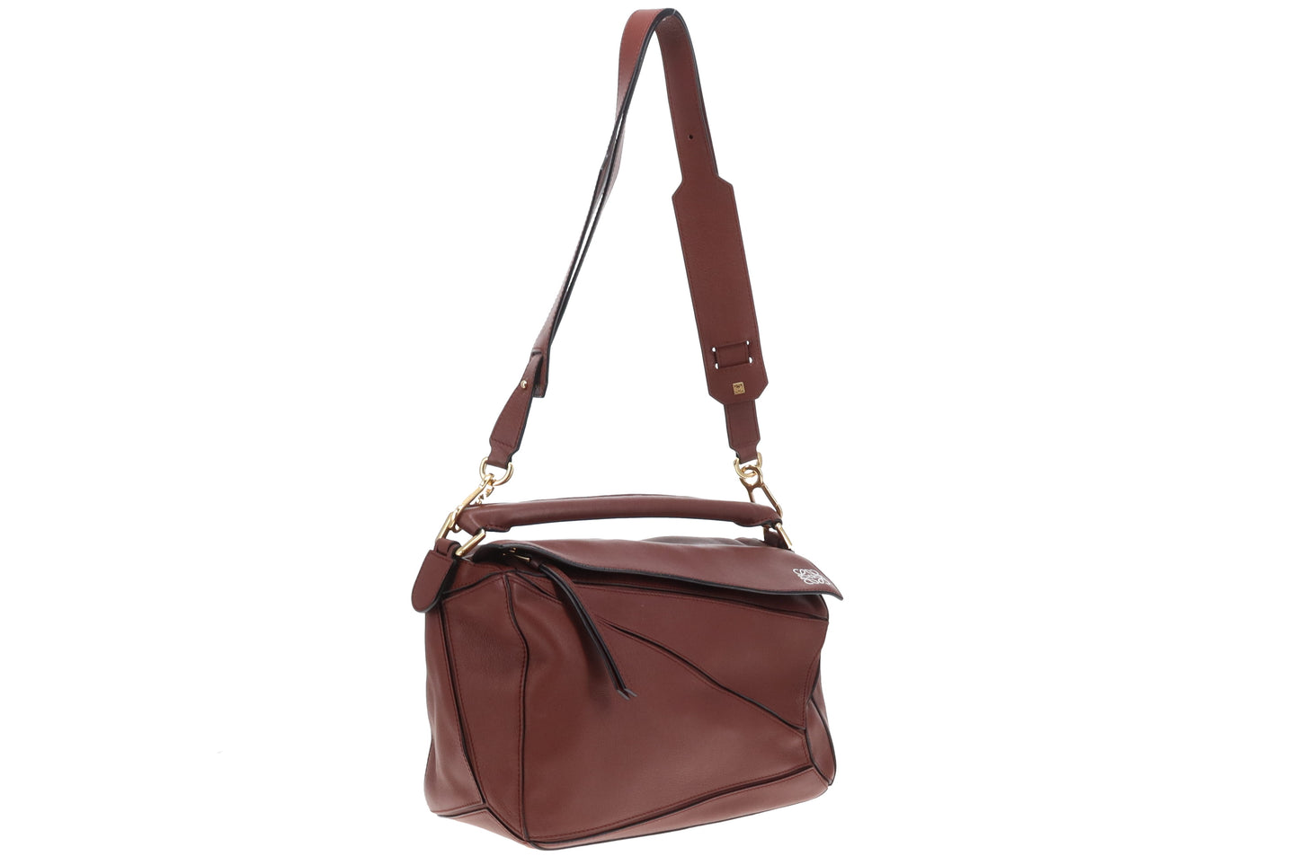 Loewe Puzzle Medium Burgundy