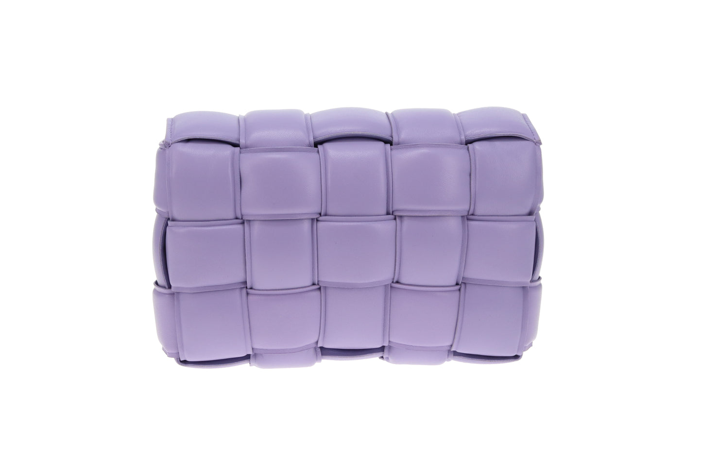 Bottega Veneta Cassette Padded In Lavender Nappa Leather