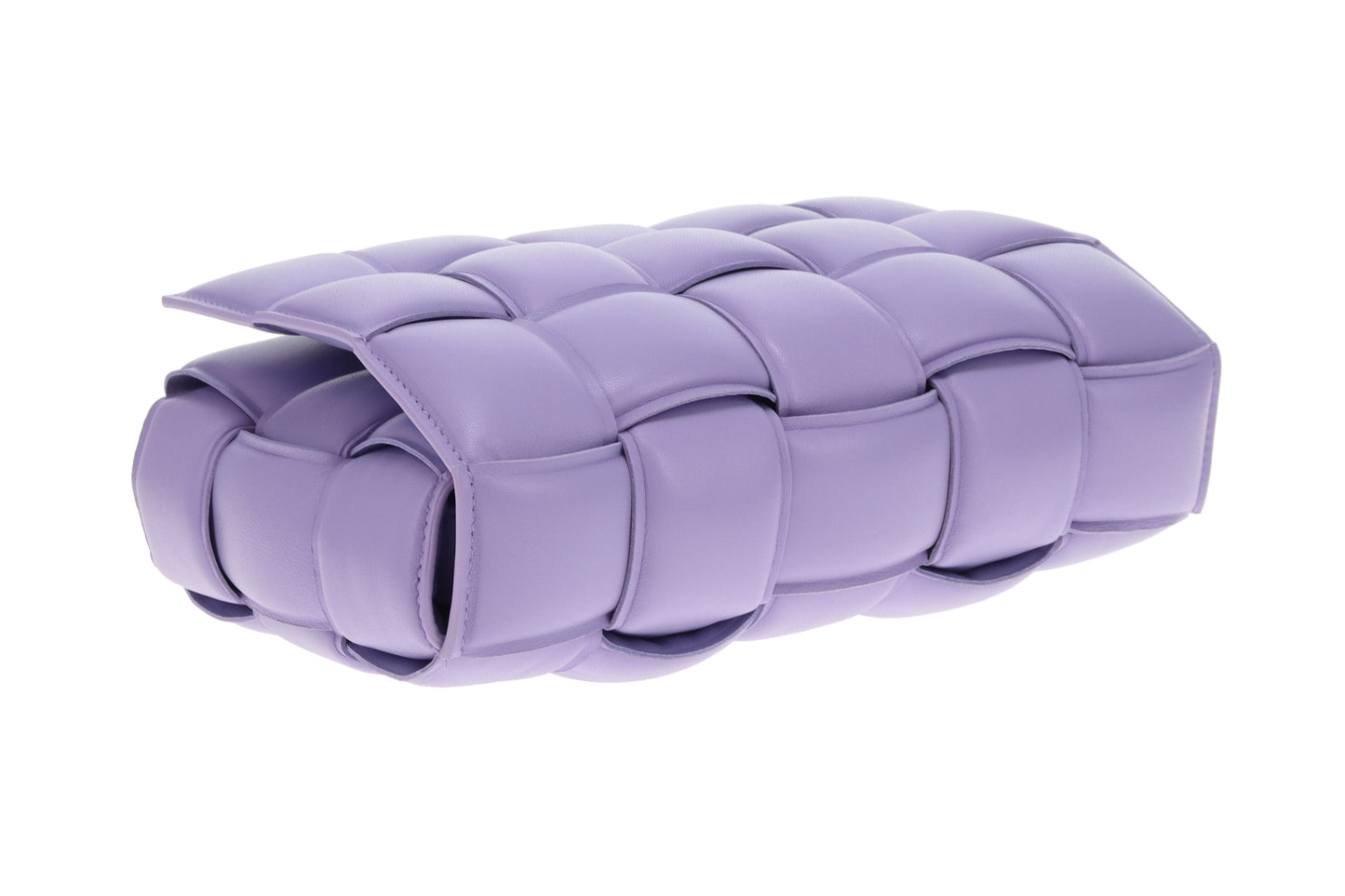 Bottega Veneta Cassette Padded In Lavender Nappa Leather