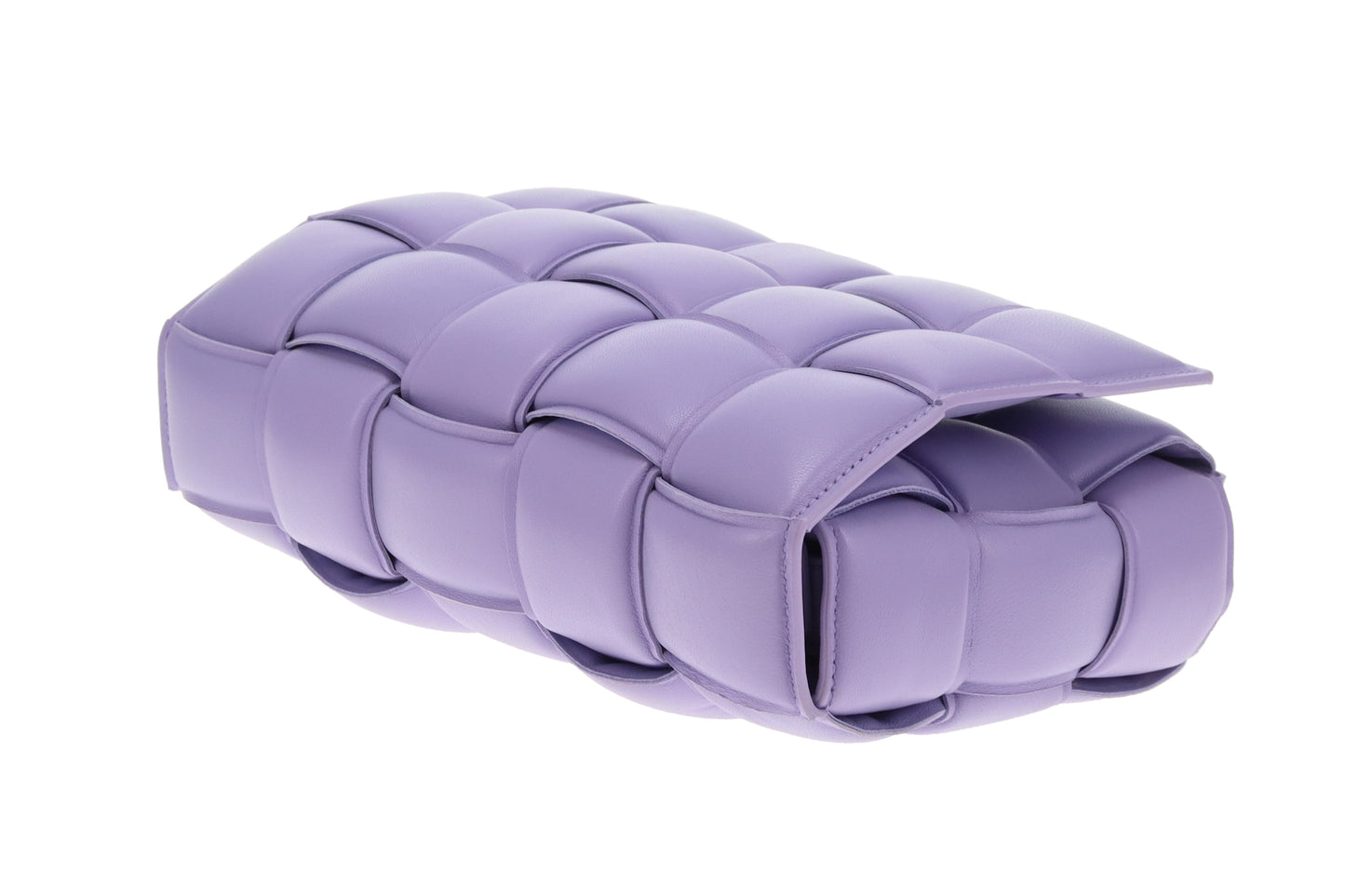 Bottega Veneta Cassette Padded In Lavender Nappa Leather