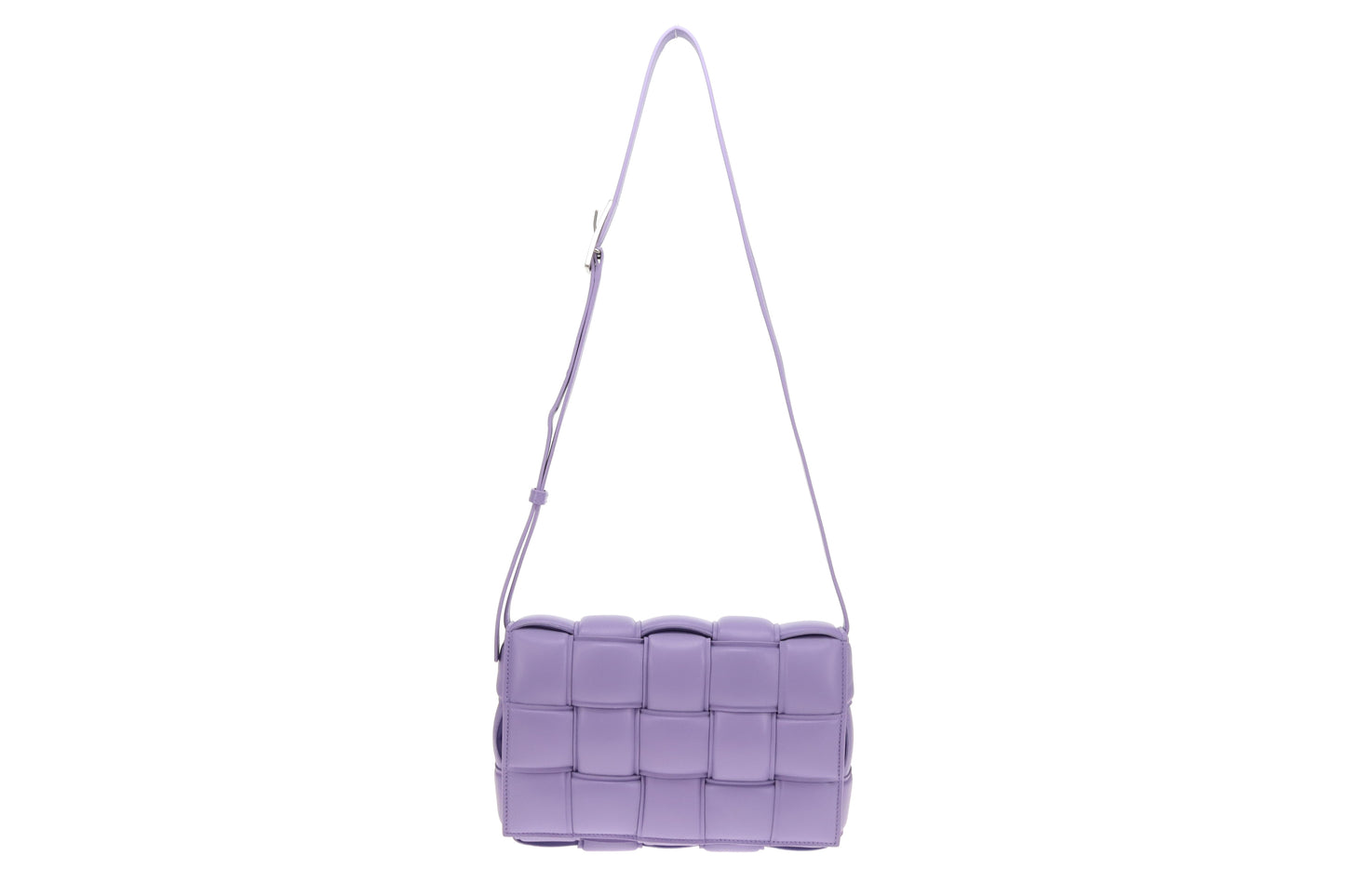 Bottega Veneta Cassette Padded In Lavender Nappa Leather