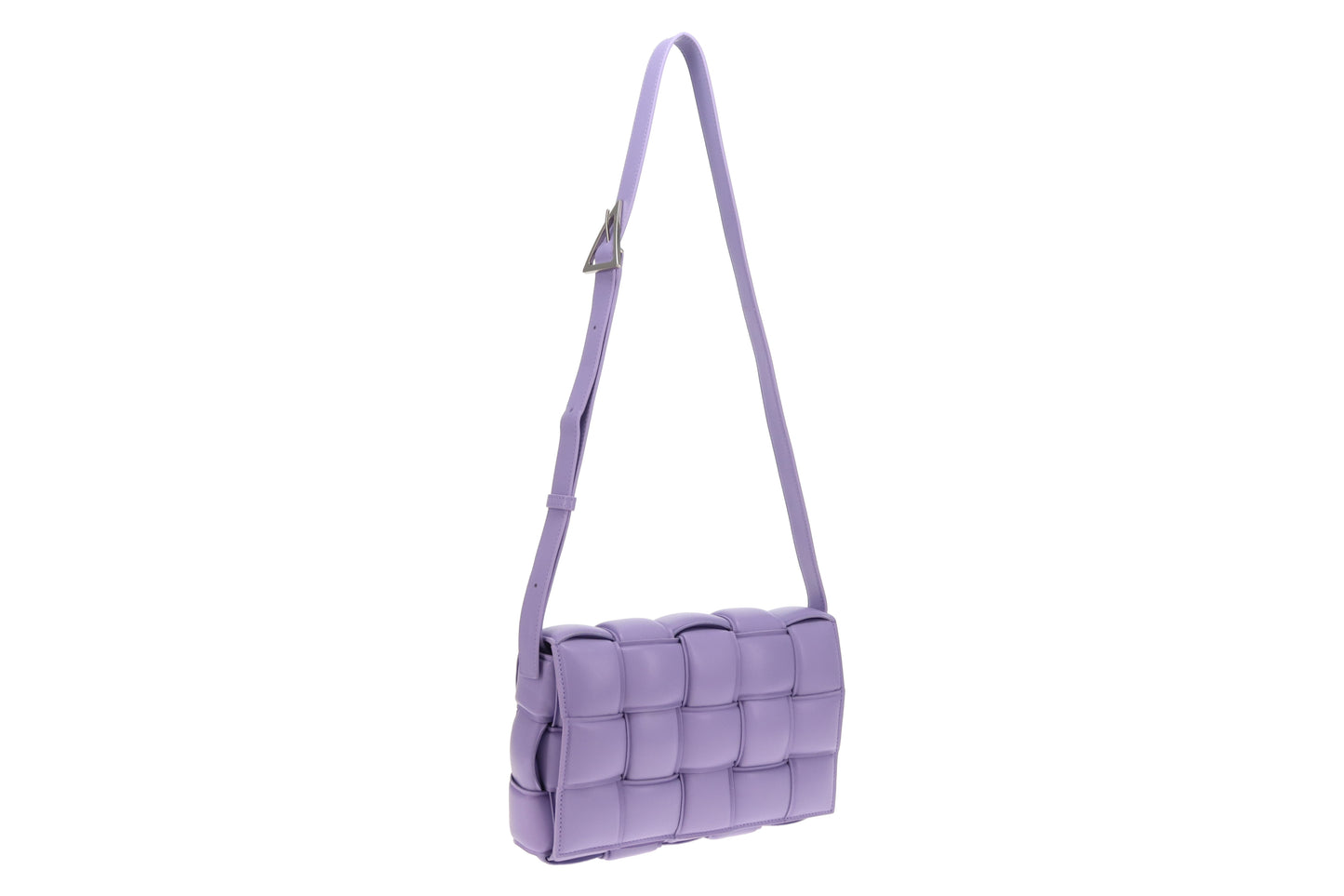 Bottega Veneta Cassette Padded In Lavender Nappa Leather