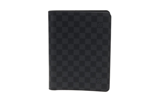 Louis Vuitton Desk Agenda Cover Damier Graphite RA3200 (2020)