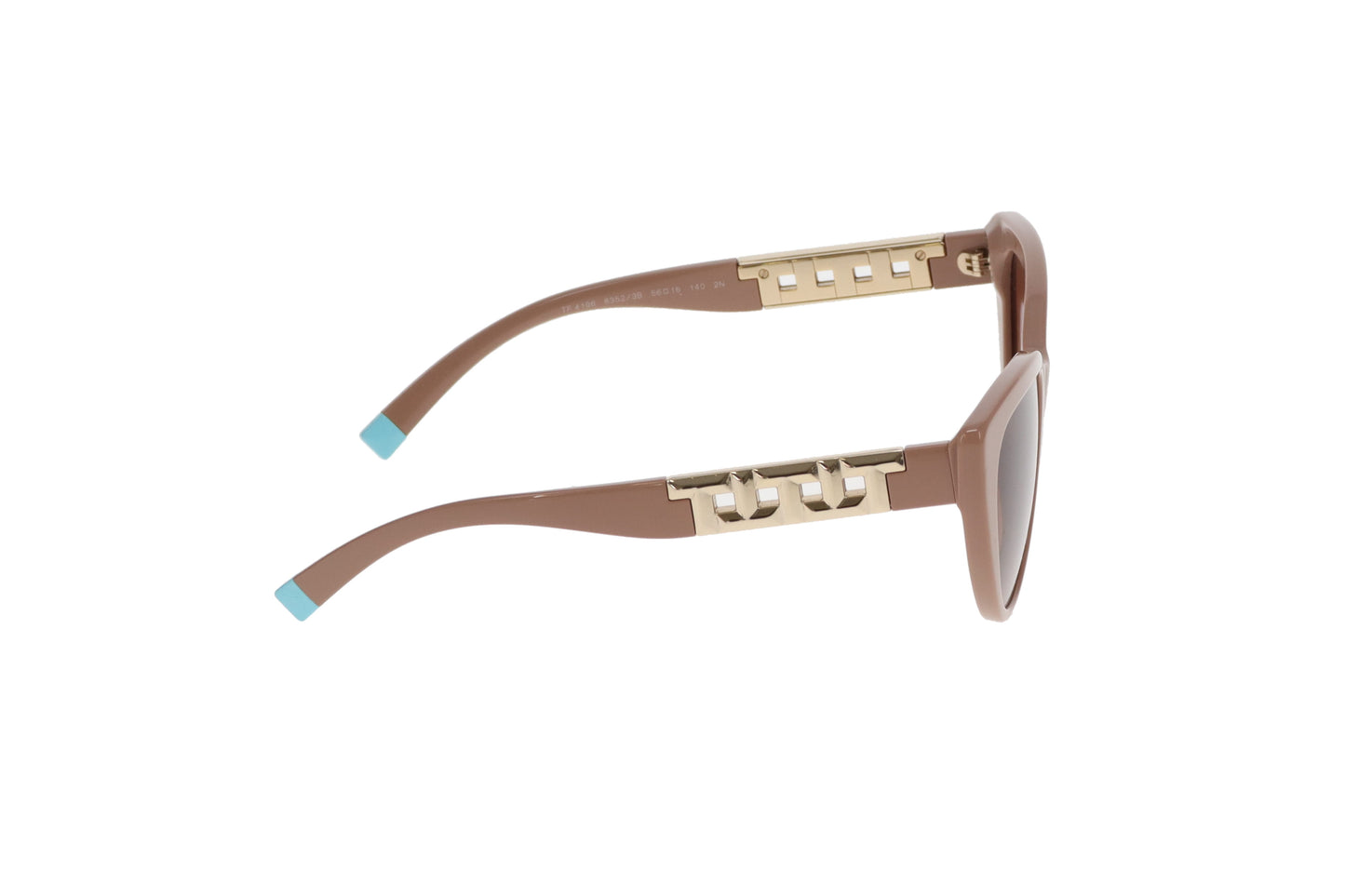Tiffany & Co Sunglasses TF4196 Cat Eye Beige GHW