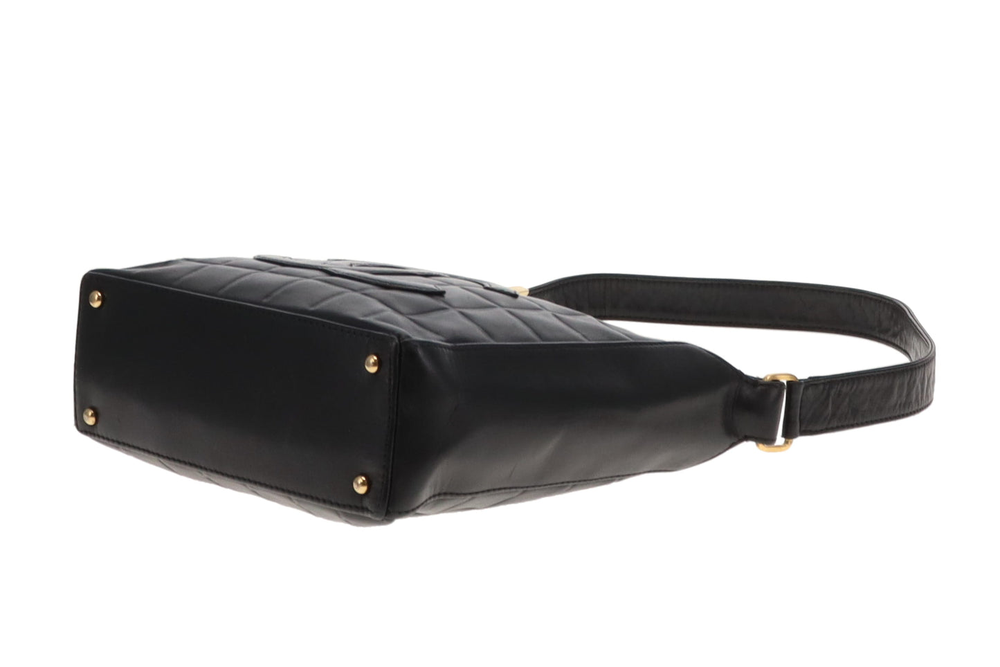 Chanel CC Chocolate Bar Lambskin Shoulder Bag 2000/02