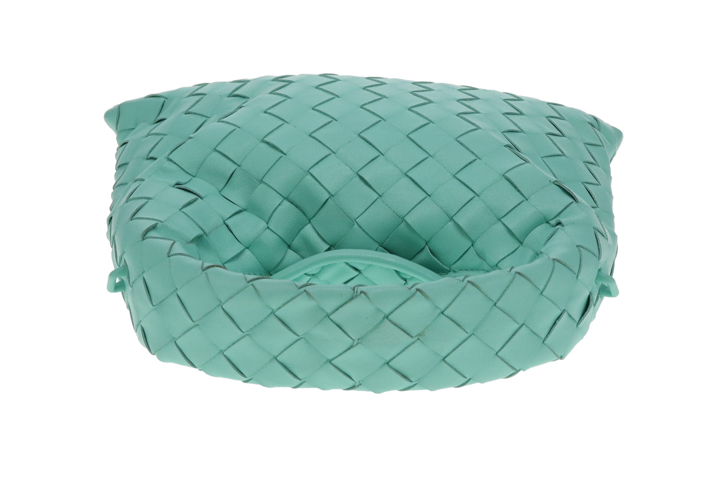 Bottega Veneta Hop Mini Inrecciato In Green Oasis
